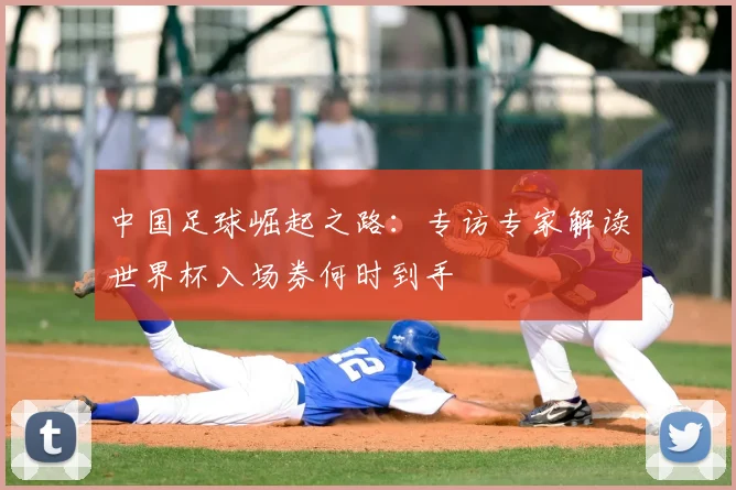 中国足球崛起之路：专访专家解读世界杯入场券何时到手